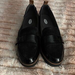 Dr. Scholl's Black Flats & Loafers with Slip-On Design and Comfortable Fit